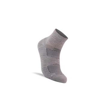 Women's Ecco Performance Quarter Socks Grey | SG 431BEX